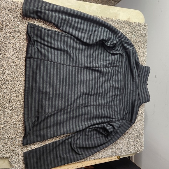 Columbia Mountain Run Black Gray Half Zip Fleece Pullover Women's Size Large - Picture 9 of 9